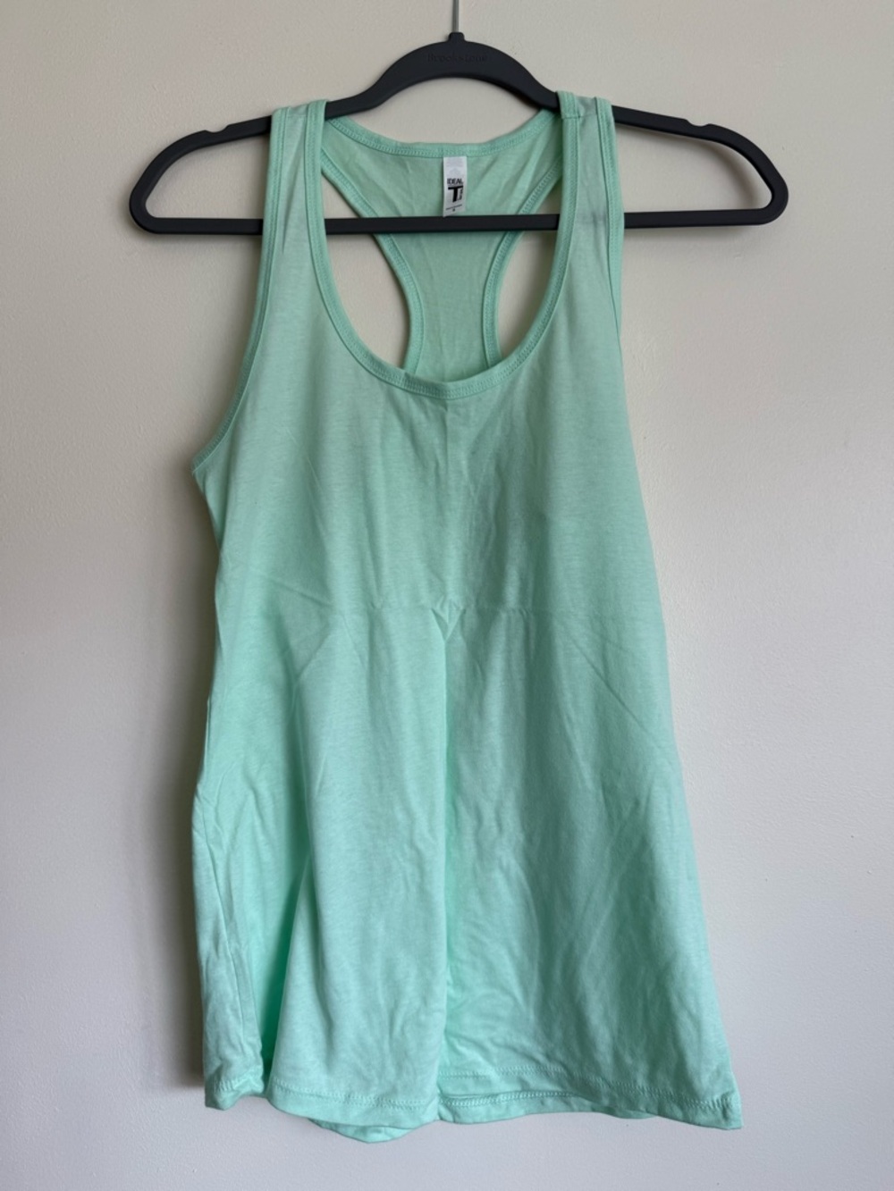 Next Level Apparel Mint Green Racerback Tank Top